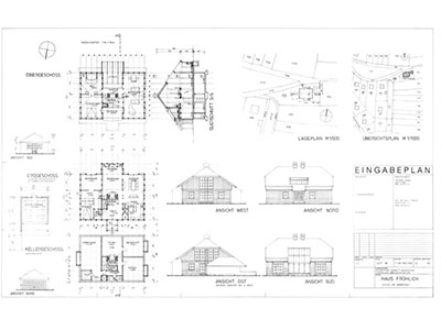 Holz-Lehmstampfhaus